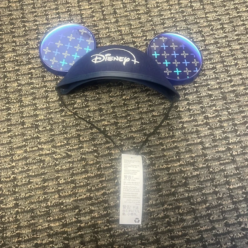 Brand new blue classic Mickey Mouse ears hat